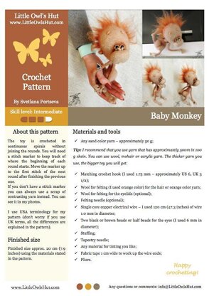 084 Baby Monkey