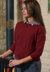 Textured Sweater in The Fibre Co. Cumbria Fingering - Downloadable PDF