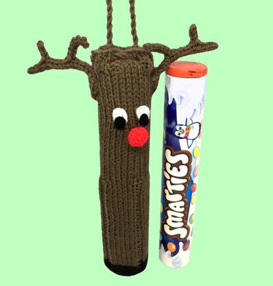 Reindeer chocolate gift bags 4 sizes