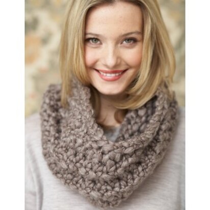 Twirling Cowl in Patons Cobbles
