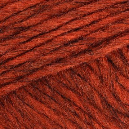 Loren Furry Knitting Yarn, Orange - RF103