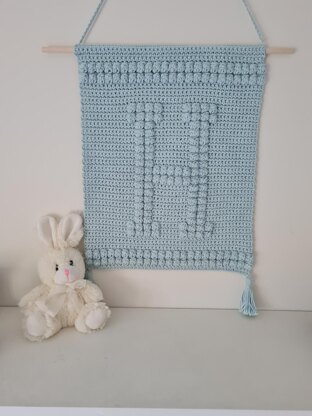 Letter H Wallhanging