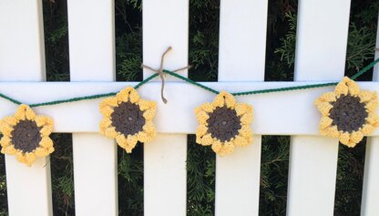 Simple Sunflower Bunting