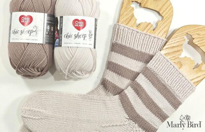 Hygge Stripe Socks