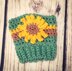 Sunflower Coffee Beanie Cozy