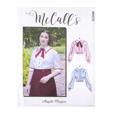 McCall's Misses' Historical Blouse M8078 - Sewing Pattern