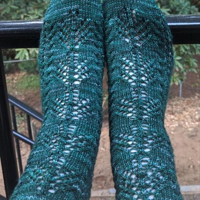 Christmas Lace socks