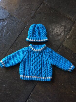 Baby Jacket and Hat