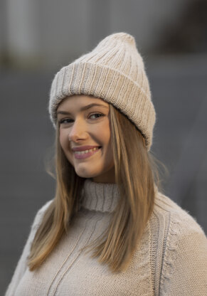 Companion Hat in Viking Of Norway Alpaca Storm - UK-2307-4(2) - Downloadable PDF