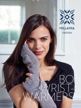 "Bo Wristwarmers" - Gloves Knitting Pattern For Women in MillaMia Naturally Soft Merino