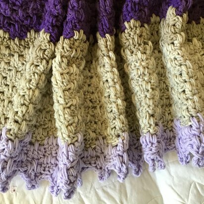 The French Lavender Throw