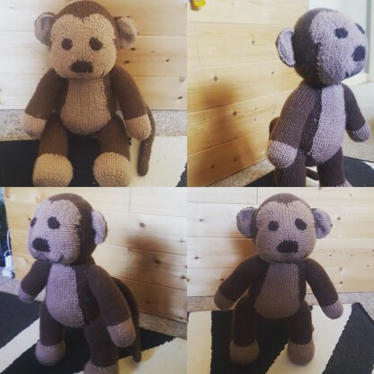 Monkey - Knit a teddy