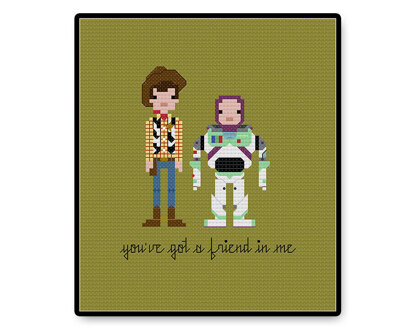 You've Got a Friend - PDF Cross Stitch Pattern