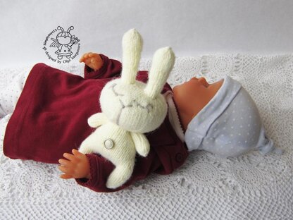 White Bunny for small babies