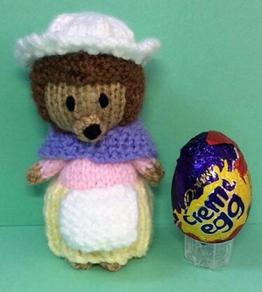 Peter Rabbit Mrs Tiggywinkle Creme Egg Choc Cover