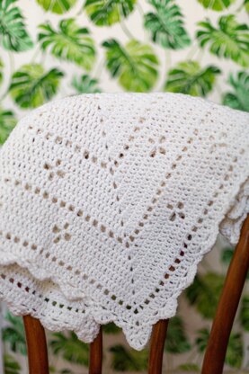 Midwife in a Square Crochet Baby Blanket