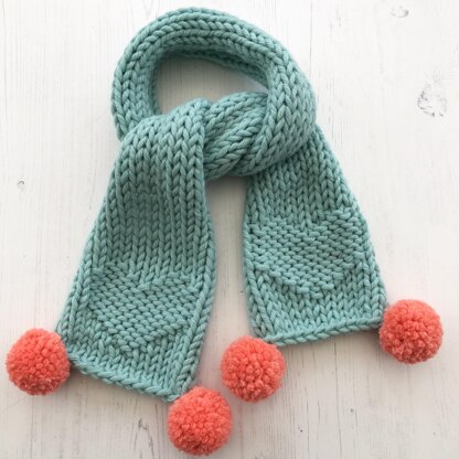 Candy Heart Scarf