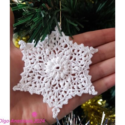 Crochet snowflake 37