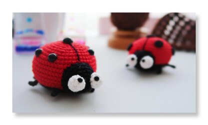 Ladybug amigurumi pattern