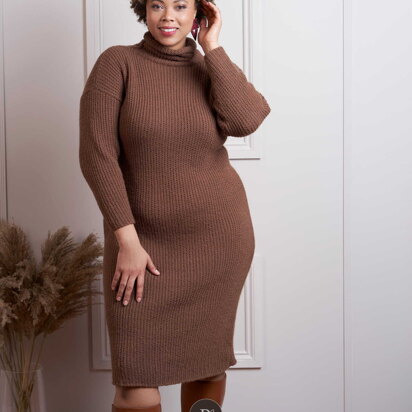 Eleanor Dress in Rowan Alpaca Soft DK (DE) - Downloadable PDF