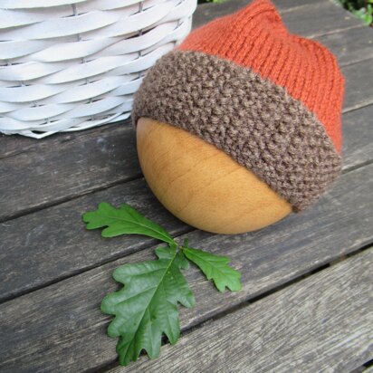 Baby Acorn Hat