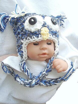 351, SPECKLED CRAZY OWL HAT