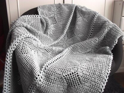 Romantic Gray Blanket