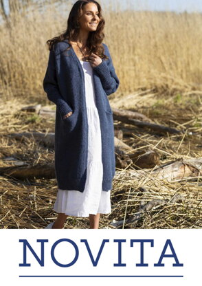 Gentle Hug Cardigan in Novita Natura - Downloadable PDF