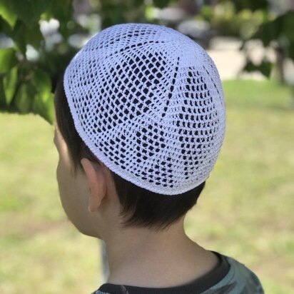 White skull cap kufi