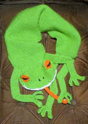 Frog scarf
