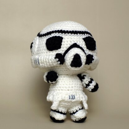 Stormtrooper Star wars amigurumi crochet pattern