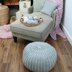 MJ's Textured Floor Pouf