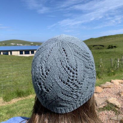 Print O’ the Wave Beanie - knitting pattern