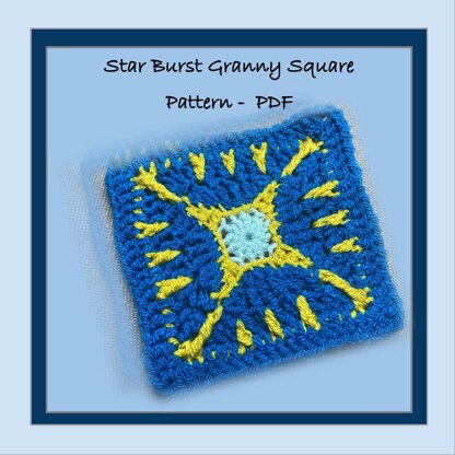 Star Burst Granny Square