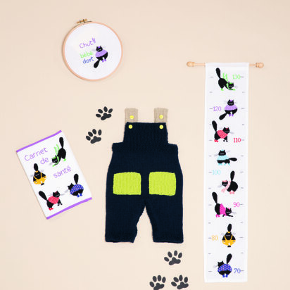 Babies Overalls in Bergere de France Ideal - 60508-468 - Downloadable PDF