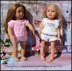 Vest & Pants Sets for 18 inch fashion doll, fits Our Generation & American Girl