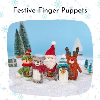 Festive Finger Puppets