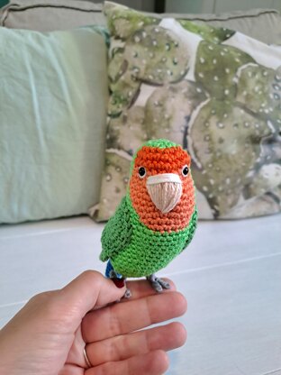 Peach-faced Lovebird Plush