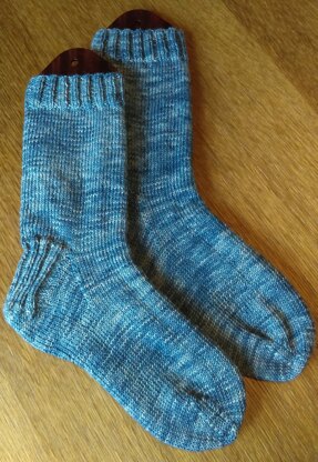 Socks - Natural Born Dyers 'Winter Skies'