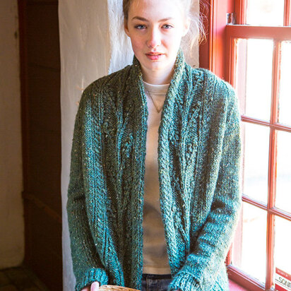 Champlain Cardigan in Berroco Inca Tweed