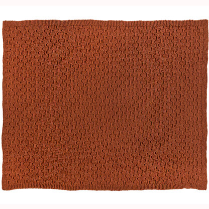 Sunrise Mountain Blanket & Pillow - Knitting Pattern for Home in Tahki Yarns Superwash Merino Bulky