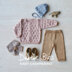 Bobbalicious - Layette Knitting Pattern For Toddlers in Debbie Bliss Baby Cashmerino by Debbie Bliss