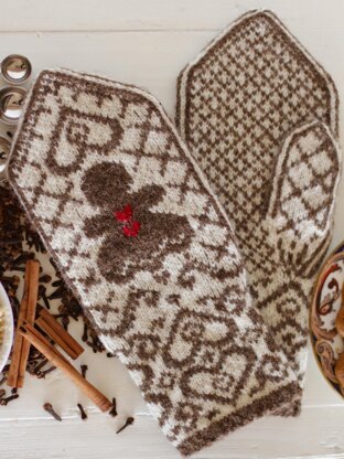 Gingerbread Girl Mittens