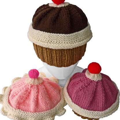 Sundae Cupcake Hat