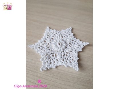 Crochet snowflake 37