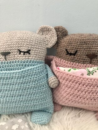 Crochet Sleepy Time Bear Pattern