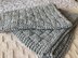 Chunky Basket Weave Blanket / Throw