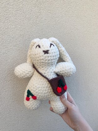 Crochet Cherry Bunny