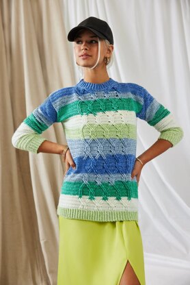 McKenzie Sweater in Universal Yarn Off Beat - Downloadable PDF