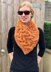 Eirene Neck Warmer / Triangular Cowl in Lion Brand Wool Ease Thick and Quick